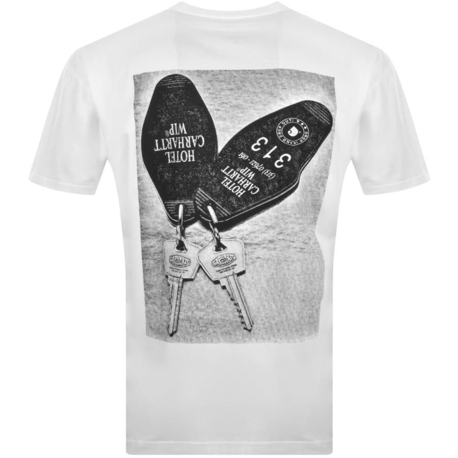 国内初の直営店 Carhartt WIP Hotel Keys T Shirt White | Mainline Menswear トップス